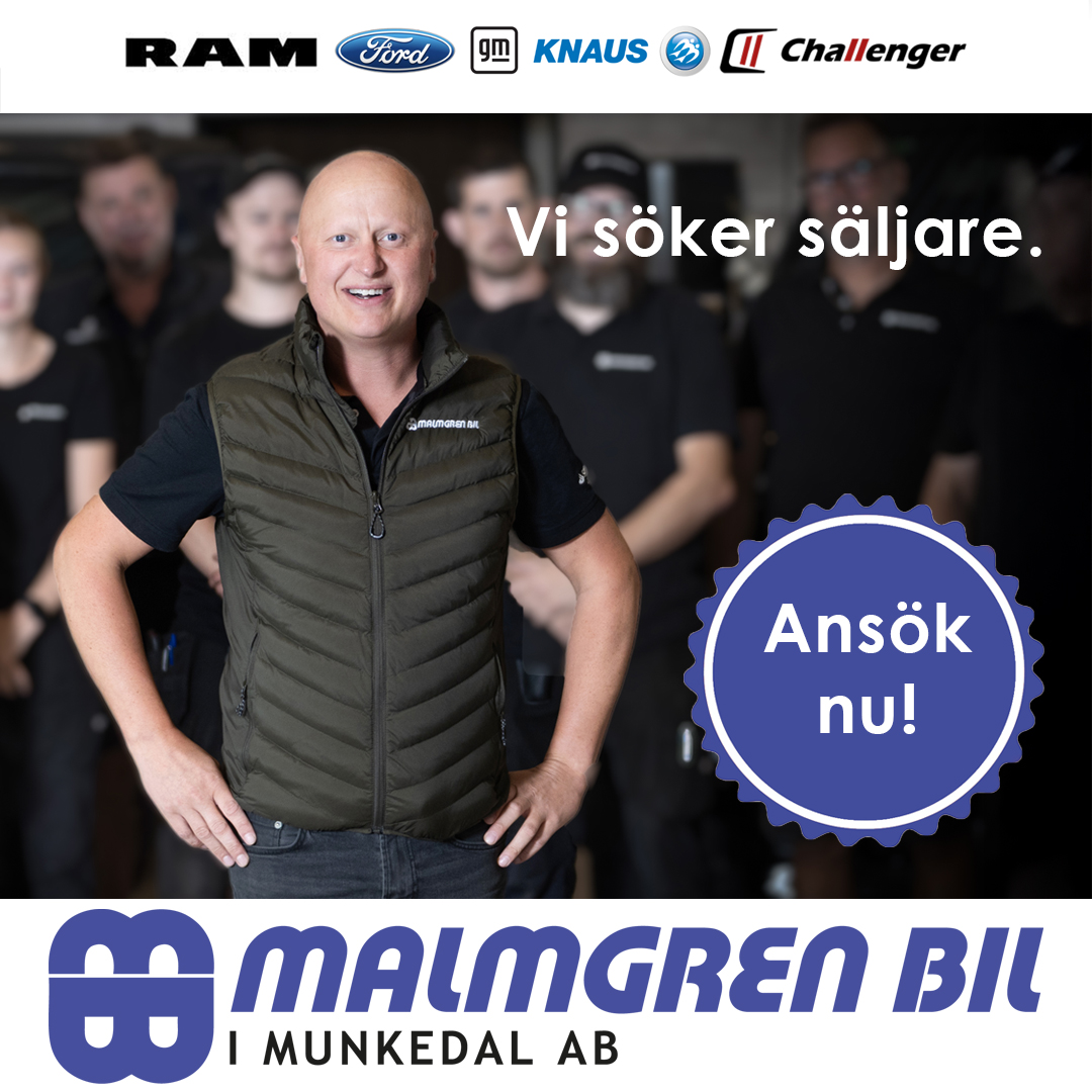 Vi söker säljare - Malmgren Bil