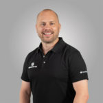 Johan Persson på Malmgren bil. Kör Renualt Clio RS